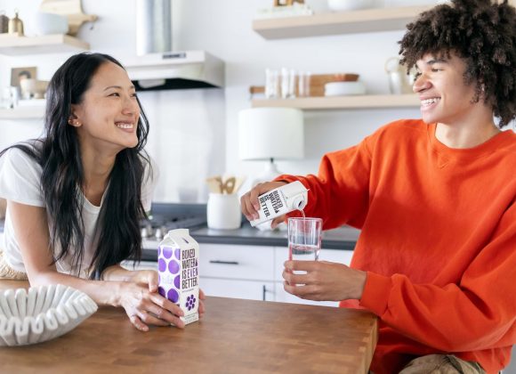 a woman sitting at a table